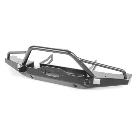 RC4WD Solid Front Bumper For Axial SCX10 II Xj (Black) — image 1 of 7