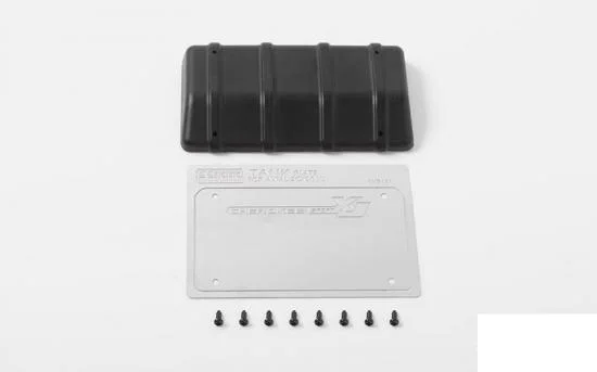 Metal Rear Tank Bumper for Axial SCX10 XJ RC4WD — image 2 of 6