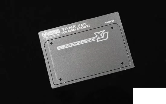 Metal Rear Tank Bumper for Axial SCX10 XJ RC4WD — image 5 of 6