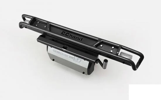 Metal Rear Tank Bumper for Axial SCX10 XJ RC4WD — image 6 of 6