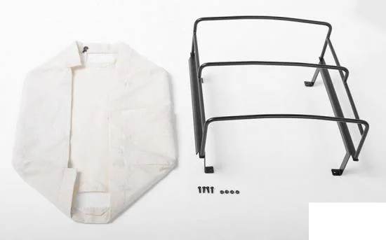 Bed Soft Top w/Cage for RC4WD Mojave II Four Door (White) RC4WD &mdash; image 7 of 10
