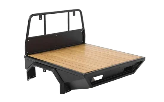 Wood Flatbed w/Mudflaps for Mojave II Four Door Body Set RC4WD — image 1 of 17
