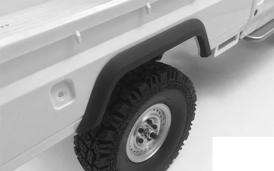 Rear Fender Flares for Land Cruiser LC70 Body RC4WD &mdash; image 4 of 6