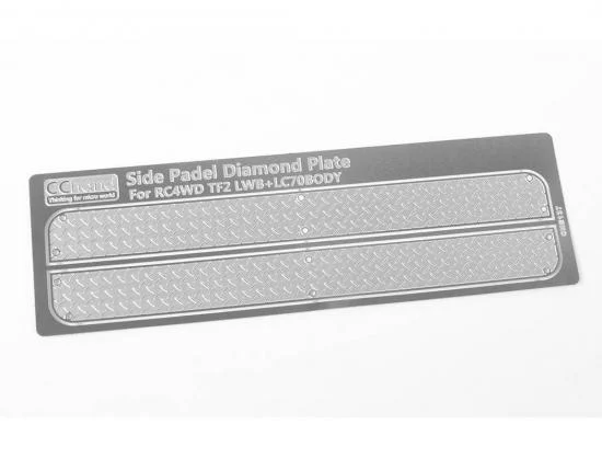 RC4WD Trifecta Front Bumper - Sliders + Side Bars For Land Cruiser Lc70 Body (Black) — image 5 of 11