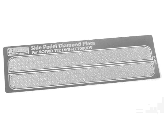 RC4WD Trifecta Front Bumper - Sliders + Side Bars For Land Cruiser Lc70 Body (Silver) — image 5 of 10