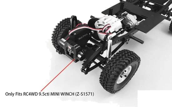 RC4WD Kangaroo Front Bumper for Mojave II 2/4 Door Body Set (Black) RC4WD — image 7 of 12