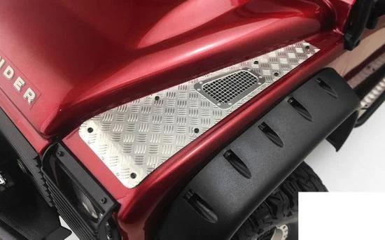 Diamond Plate Fender Covers for Traxxas TRX-4 RC4WD — image 3 of 5