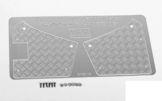 Diamond Plate Rear Fender Quarters for Traxxas TRX-4 RC4WD — image 1 of 4