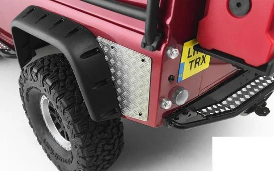 Diamond Plate Rear Fender Quarters for Traxxas TRX-4 RC4WD — image 3 of 4
