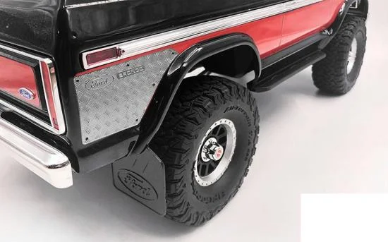 RC4WD Rear Quarter Diamond Plates for Traxxas TRX-4 79 Bronco Ranger XLT RC4WD — image 3 of 4