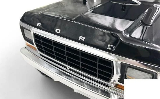 Front Metal Emblem for Traxxas TRX-4 79 Bronco Ranger XLT RC4WD &mdash; image 2 of 3