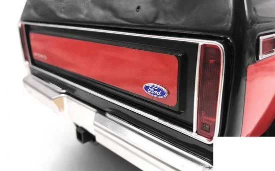 Rear Metal Logo for Traxxas TRX-4 79 Bronco Ranger XLT RC4WD &mdash; image 2 of 3