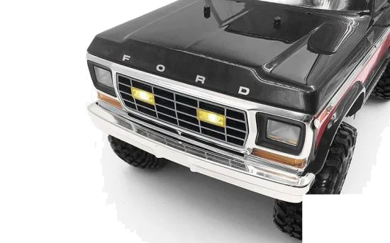 Front Grille Fog Lamps for Traxxas TRX-4 79 Bronco Ranger XLT RC4WD — image 5 of 6