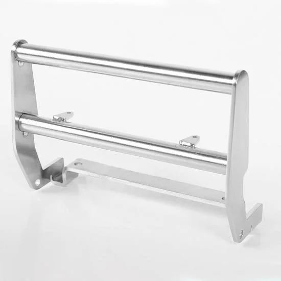 RC4WD Cowboy Front Grille Guard W/Lights For Traxxas TRX-4 79 Bronco Ranger Xlt (Silver) — image 1 of 7