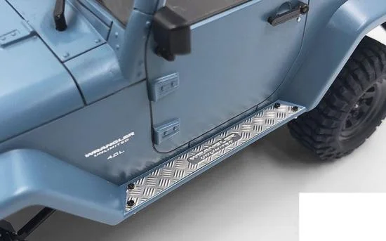 Metal Side Diamond Plates for 1:18 Gelande II Black Rock RC4WD &mdash; image 3 of 4