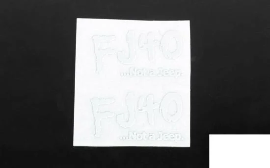 FJ40 Emblem for G2 Cruiser RC4WD — image 1 of 3