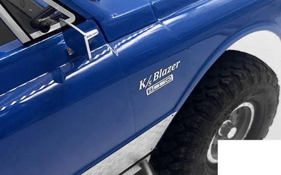 Metal Logo for Axial SCX10 II 1969 Chevrolet Blazer RC4WD — image 2 of 2