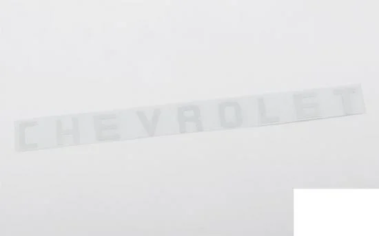 Rear Metal Logo for Axial SCX10 II 1969 Chevrolet Blazer (White) RC4WD — image 1 of 3