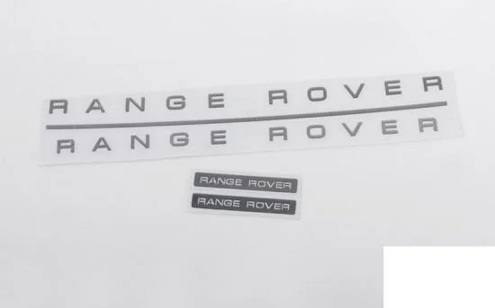 Metal Emblem Set for JS Scale 1:10 Range Rover Classic Body RC4WD — image 3 of 6