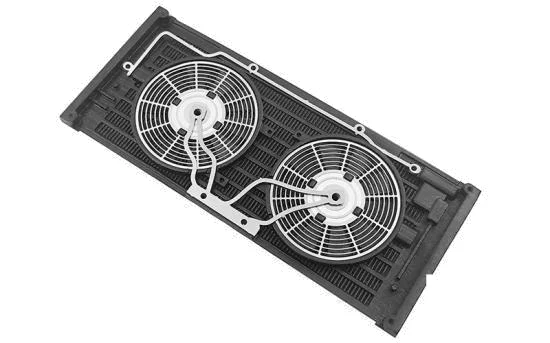 Scale Radiator for Gelande II D90 D110 RC4WD metal Grill w/ fans RC RC4WD — image 1 of 5