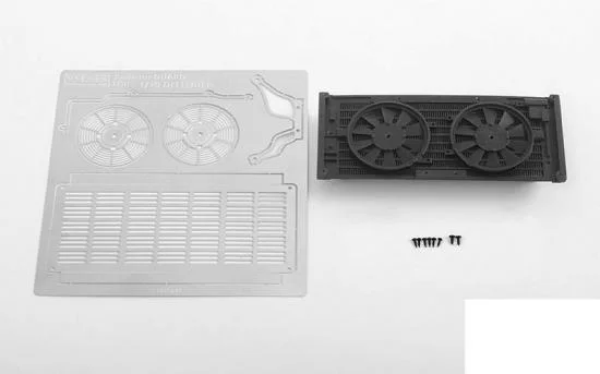 Scale Radiator for Traxxas TRX-4 Land Rover Defender RC4WD w fans RC4WD &mdash; image 2 of 6