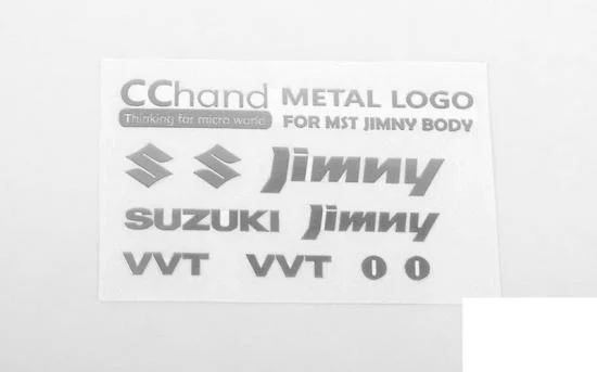 Front Grille for MST 1:10 CMX w/ Jimny J3 Body w/ Front Metal Decals RC4WD — image 4 of 5