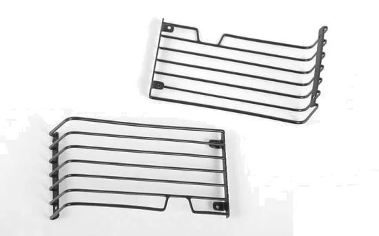 Head Light Guards for JS Scale 1:10 Range Rover Classic Body RC4WD — image 2 of 6
