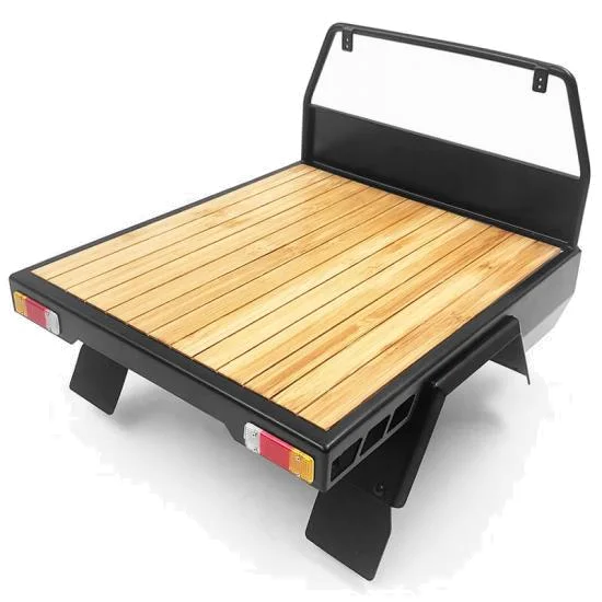 RC4WD Wood Flatbed W/ Mudflaps For Tf2 Mojave Body — image 1 of 11