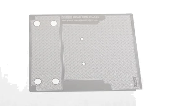 Diamond Plate Rear Bed for RC4WD 1985 Toyota 4Runner Hard Body Complete Set RC4WD — image 1 of 5