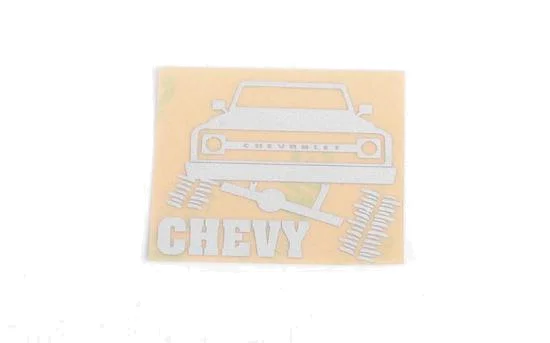Chrome Chevy Decals RC4WD — image 1 of 3