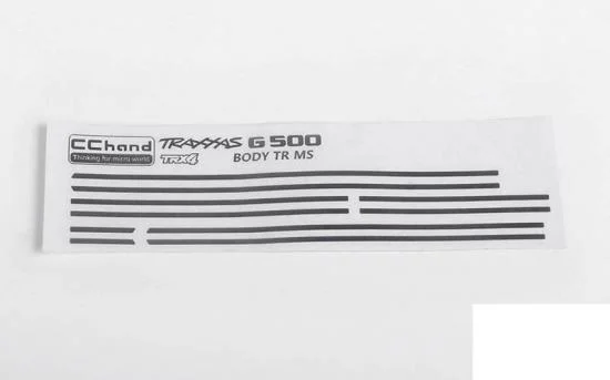Steel Body Trim for Traxxas TRX-4 Mercedes-Benz G-500 RC4WD — image 1 of 5