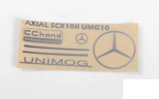 Emblem Set for Axial 1:10 SCX10 II UMG10 4WD Rock Crawler RC4WD — image 1 of 3
