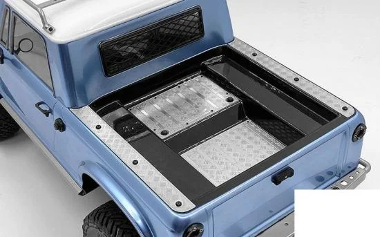 Rear Bed Diamond Plate for Vanquish VS4-10 Origin Body RC4WD &mdash; image 4 of 5