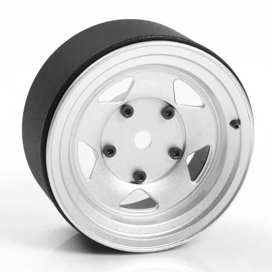 RC4WD Seren 2.2 Beadlock Wheels W/ Center Caps (Silver) — image 1 of 9