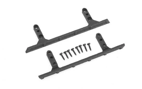 Micro Series Side Step Sliders for Axial SCX24 1/24 Jeep Wrangler RTR (Style A) RC4WD — image 1 of 6