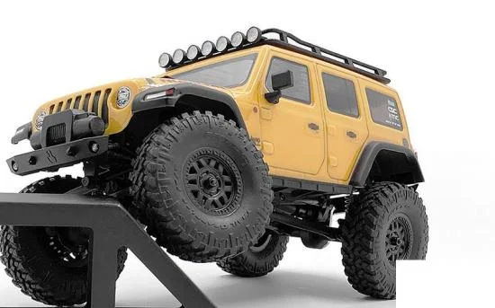 Micro Series Side Step Sliders for Axial SCX24 1/24 Jeep Wrangler RTR (Style A) RC4WD — image 4 of 6