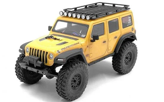 Micro Series Side Step Sliders for Axial SCX24 1/24 Jeep Wrangler RTR (Style A) RC4WD — image 5 of 6