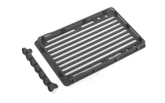 Micro Series Roof Rack w/ Light Set for Axial SCX24 1/24 Jeep Wrangler RTR RC4WD &mdash; image 3 of 6