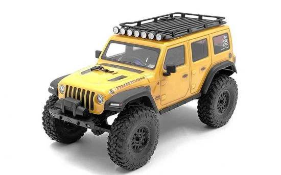 Micro Series Roof Rack w/ Light Set for Axial SCX24 1/24 Jeep Wrangler RTR RC4WD &mdash; image 6 of 6