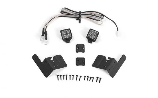 Pillar Lights w/ LED Light Kit for Axial 1:10 SCX10 III Jeep (Gladiator/Wrangler) RC4WD — image 1 of 7
