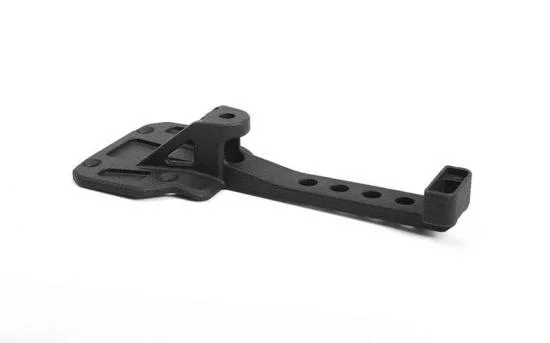 Spare Wheel and Tire Holder w/ Clear High Rear Brake Light for Axial 1:10 SCX10 III Jeep JLU Wrangler RC4WD — image 2 of 6