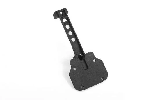 Spare Wheel and Tire Holder w/ Clear High Rear Brake Light for Axial 1:10 SCX10 III Jeep JLU Wrangler RC4WD — image 5 of 6