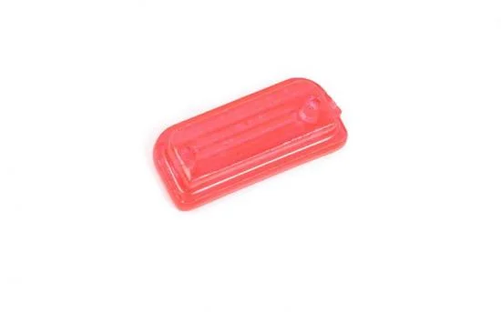 Spare Wheel and Tire Holder w/ Red High Rear Brake Light for Axial 1:10 SCX10 III Jeep JLU Wrangler RC4WD — image 2 of 7