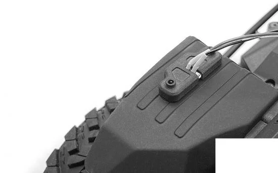 Inner Fender Rock Lights for Axial 1:10 SCX10 III Jeep (Gladiator/Wrangler) RC4WD &mdash; image 4 of 6