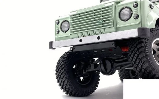 Steel Steering Guard for RC4WD Gelande II 2015 Land Rover Defender D90 (Black) (Pick-up/SUV) RC4WD — image 6 of 6