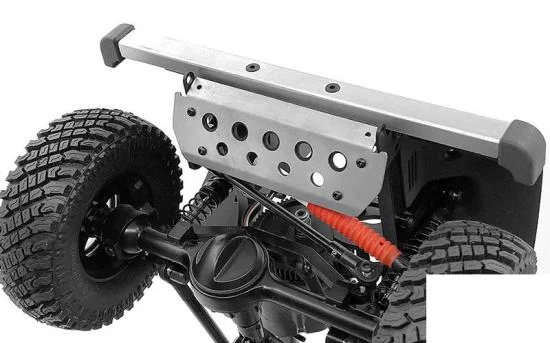Steel Steering Guard for RC4WD Gelande II 2015 Land Rover Defender D90 (Silver) (Pick-up/SUV) RC4WD — image 6 of 7