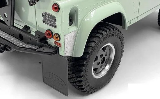 Steel Front Side Hood Diamond Plates for RC4WD Gelande II 2015 Land Rover Defender D90 RC4WD — image 3 of 4