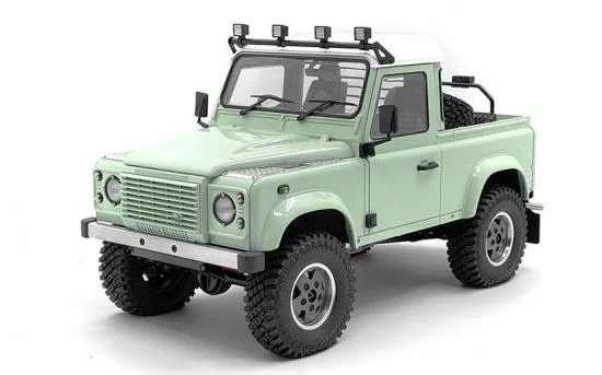 Steel Roof Light Bar w/ Flood Lights for RC4WD Gelande II 2015 Land Rover Defender D90 RC4WD — image 6 of 7