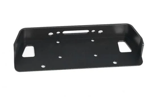 Classic Front Winch Bumper for RC4WD Gelande II 2015 Land Rover Defender D90 (Black) RC4WD — image 5 of 6