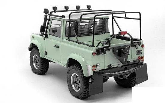 Steel Tube Bed Cage w/ Soft Top for RC4WD Gelande II 2015 Land Rover Defender D90 (Pick-Up) (Tan) RC4WD — image 6 of 10